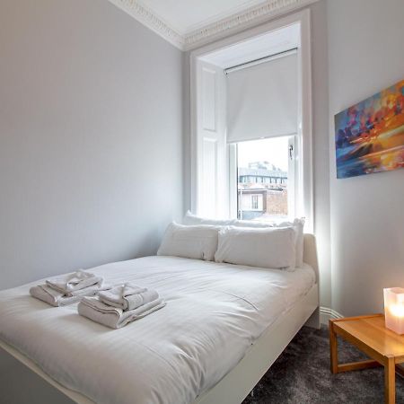 Modern 1Br Apartment In Heart Of West End Glasgow Luaran gambar