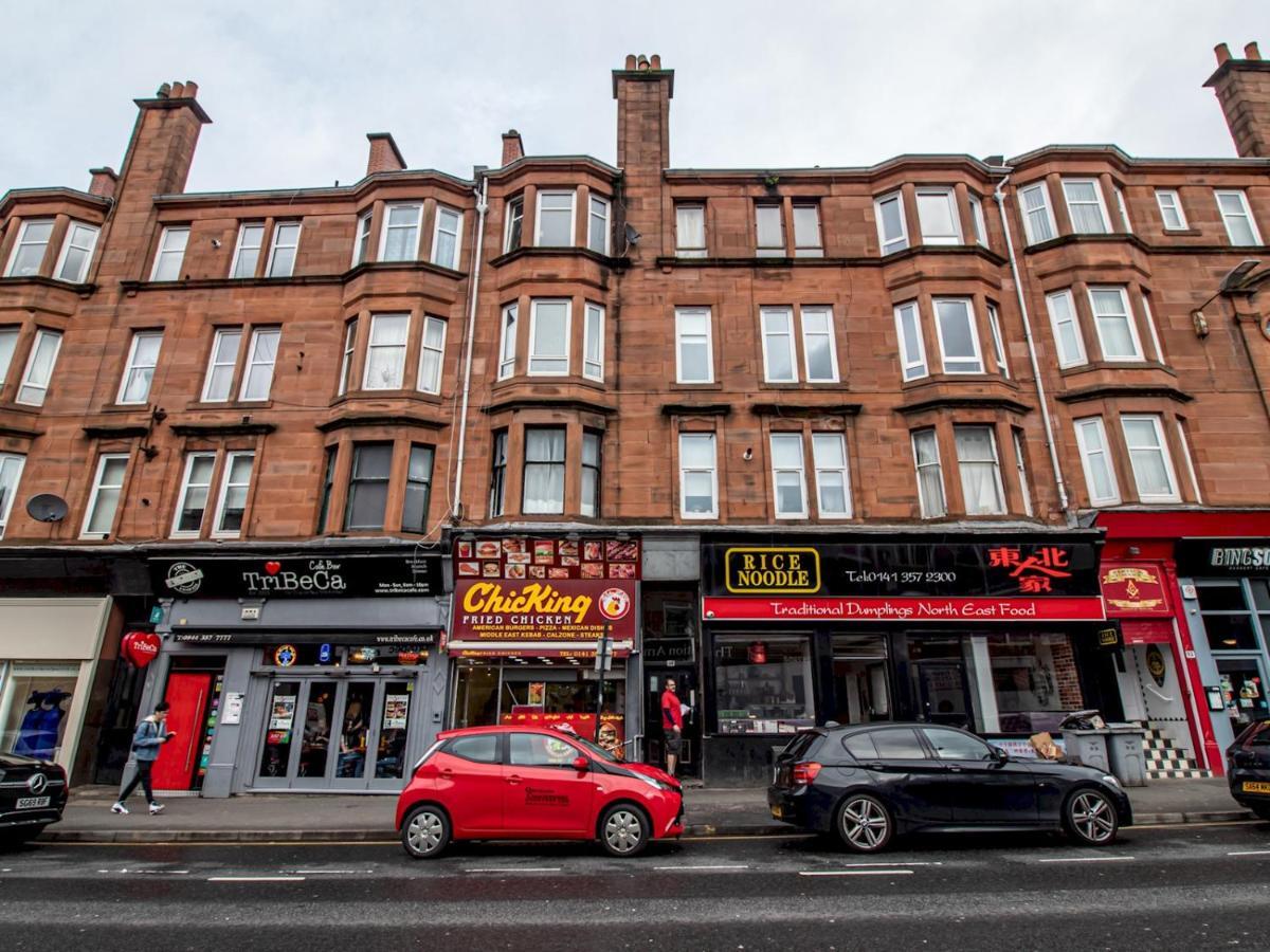 Modern 1Br Apartment In Heart Of West End Glasgow Luaran gambar