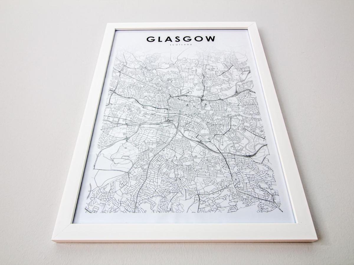 Modern 1Br Apartment In Heart Of West End Glasgow Luaran gambar